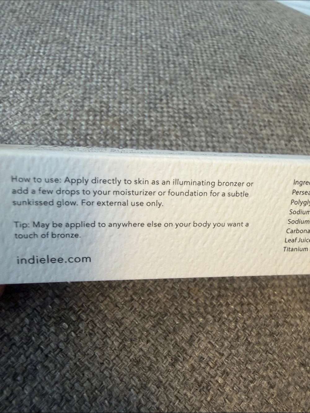 Indie Lee Bronzing Drop